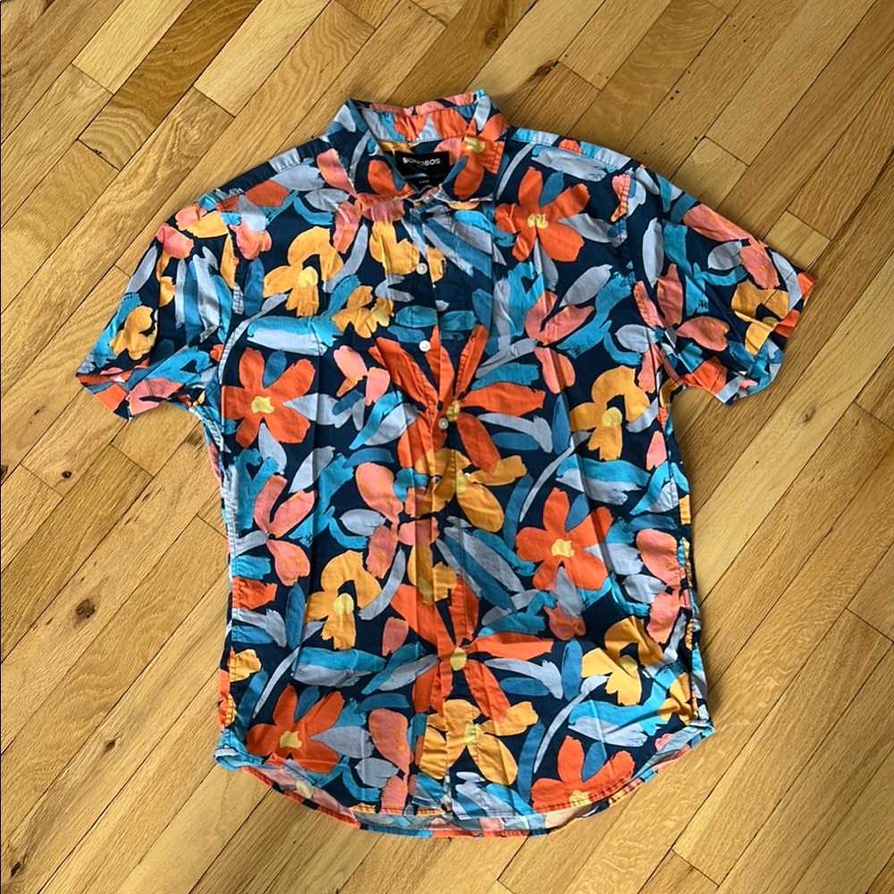 Bonobos Slim Fit Floral Button Down Shirt